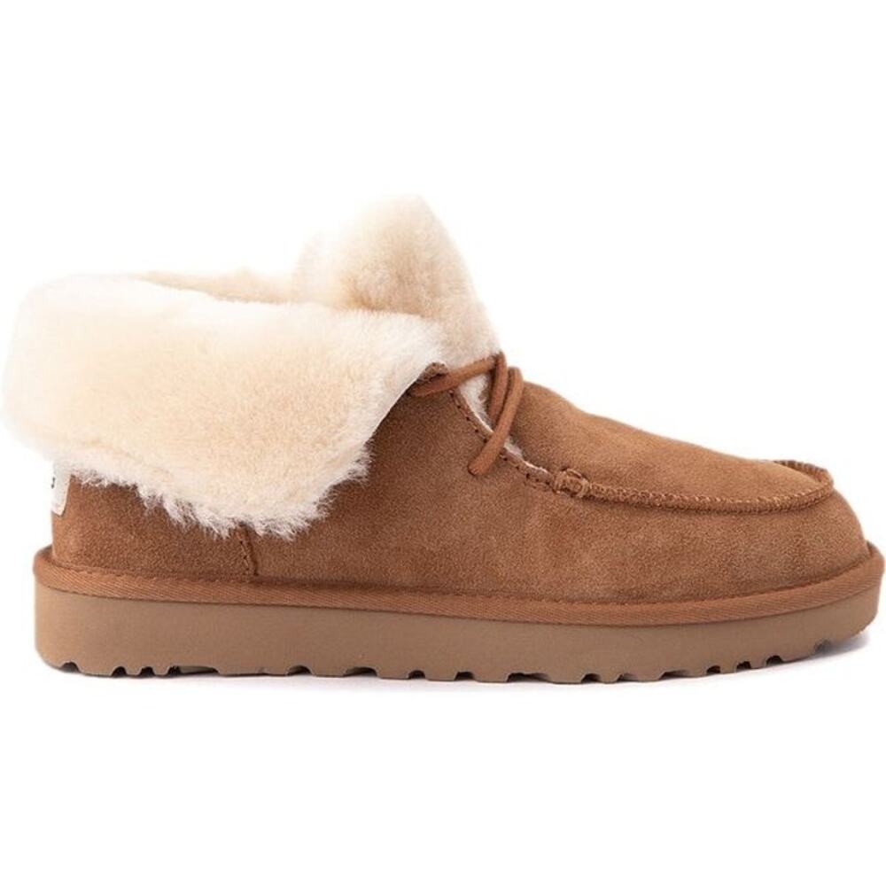 UGG Women’s Diara Boot Chestnut Size 10 Shearling Cozy Moccasin Chukka Bootie